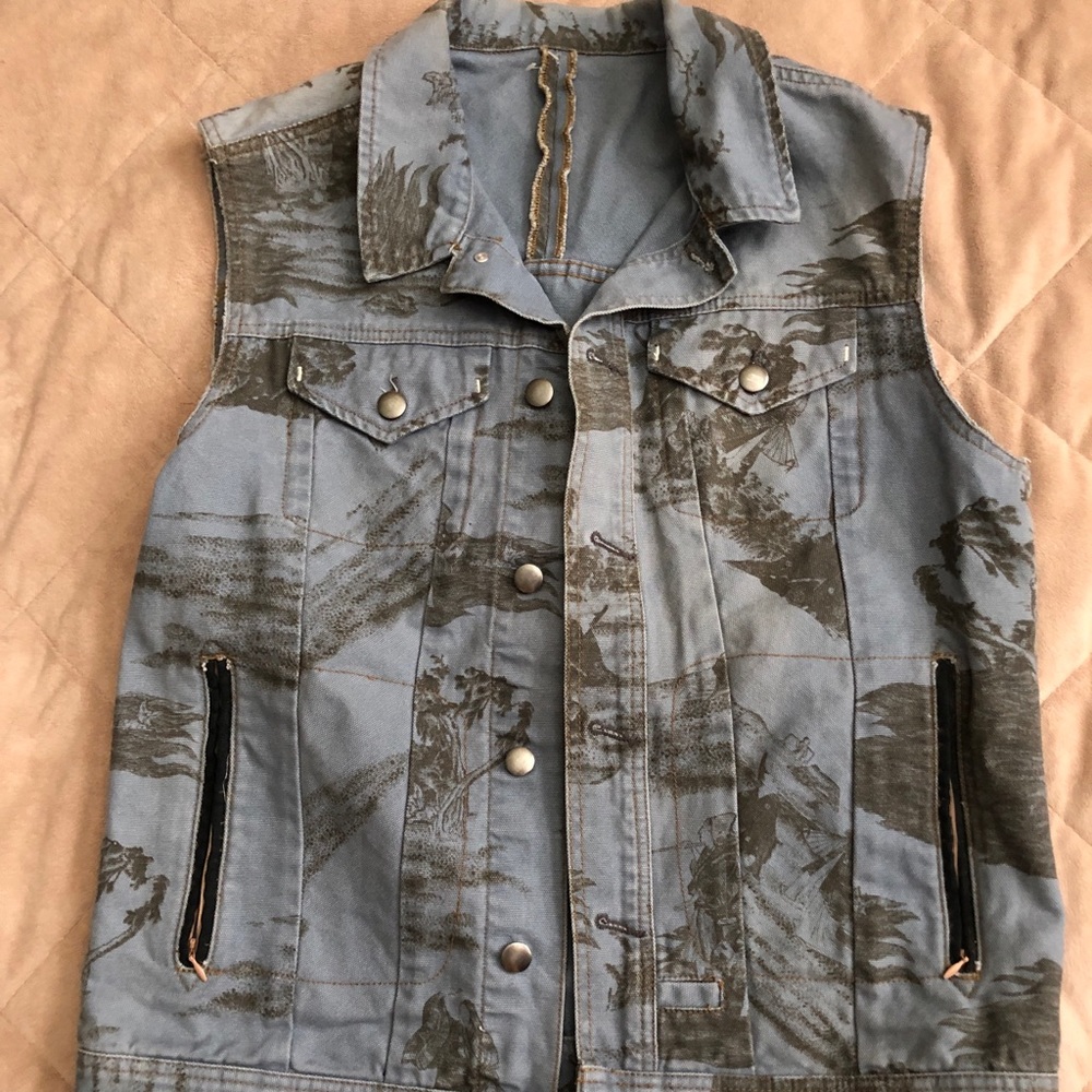 Denim vest